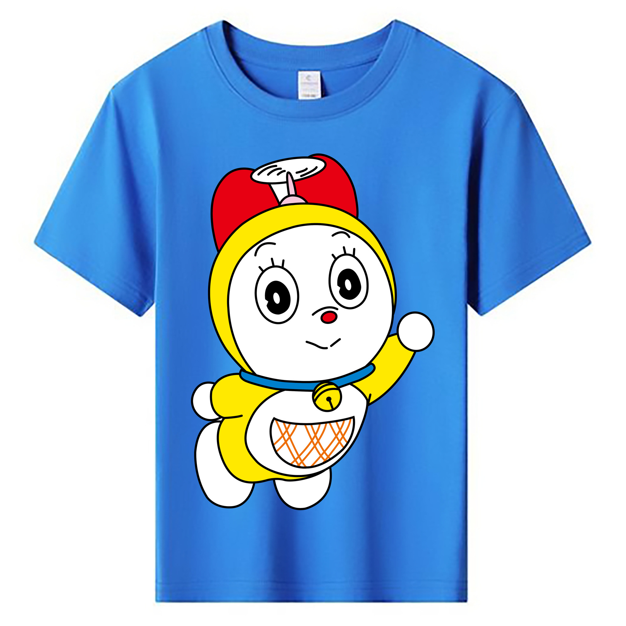 （画像用） ドラえもん ドラミ Doraemon Dorami 綿100％キッズTシャツ（フロントプリント）